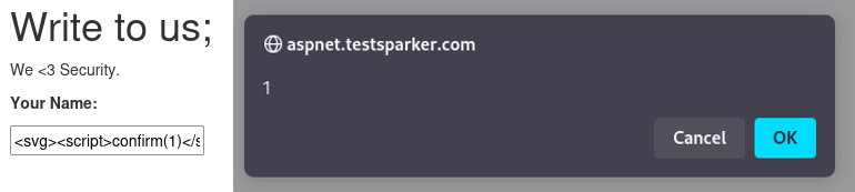 Stored XSS Kanıtı